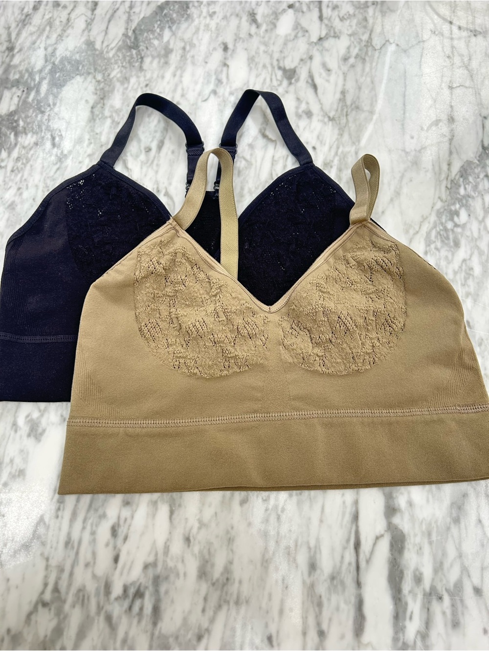 TWO MINDD Lace-Trim Bralettes